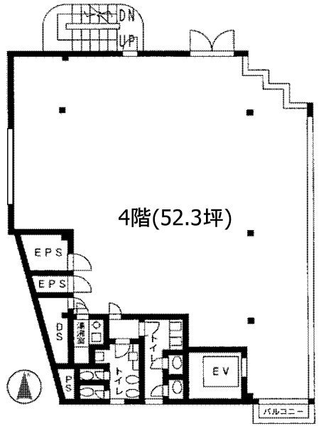 第Ⅱベルプラザ4F 間取り図