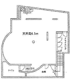 プラザF3ビルB1F 間取り図