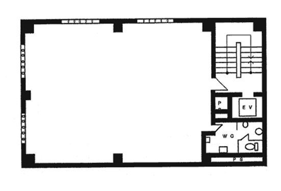 ラヴィーナ新橋4F 間取り図