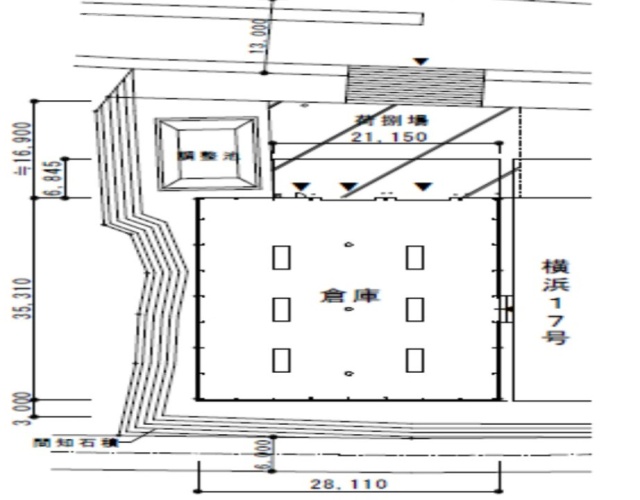 横浜16号ビル1F 間取り図