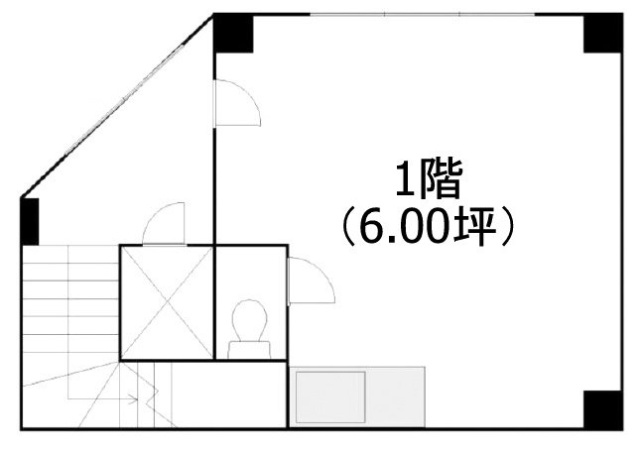TCビル1F 間取り図
