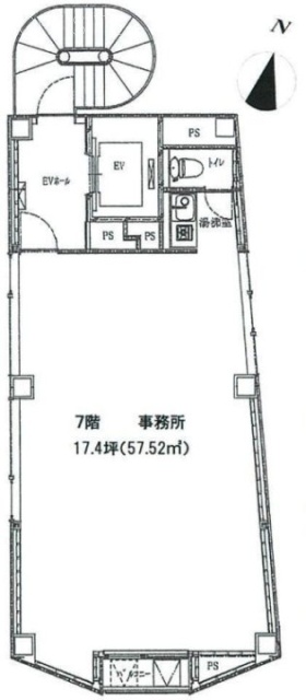 ビルトップ7F 間取り図