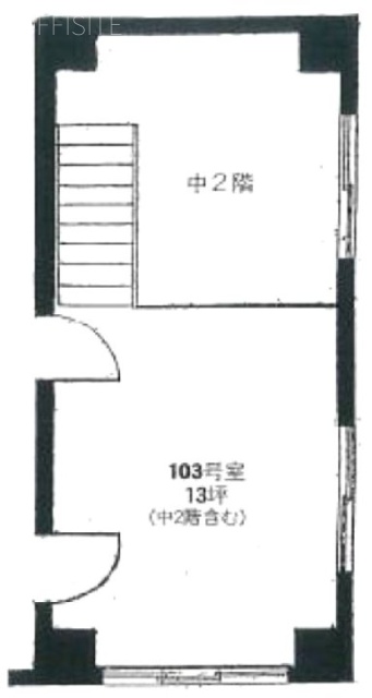 アキバビル103 間取り図