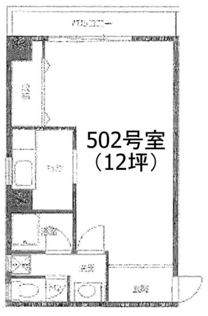 麹町グリーンビル502 間取り図