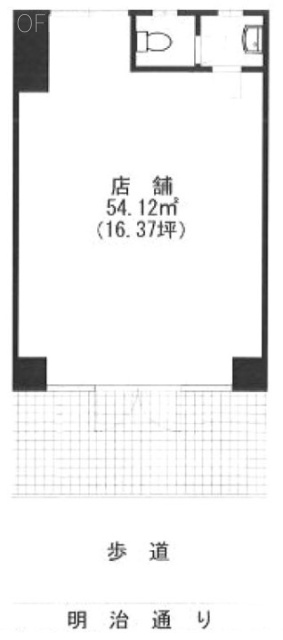 ニュー三浦マンション1F 間取り図