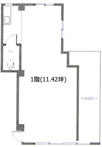 ヤナギサワマンション1F 間取り図