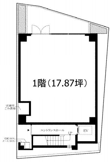 花ビル1F 間取り図