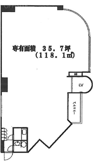 ヤマトビル2F 間取り図