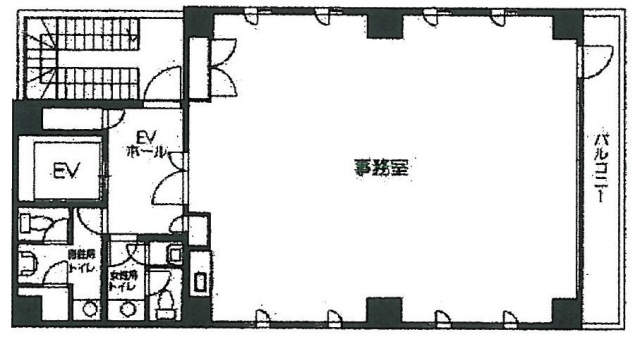 麹町YKビル6F 間取り図