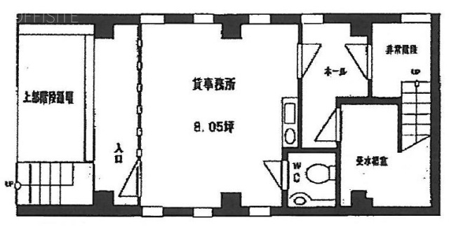 お茶の水ミワビル1F 間取り図