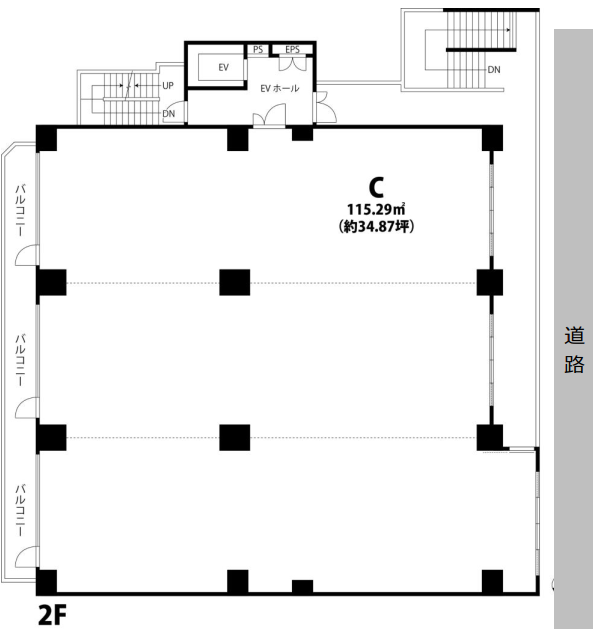 THE PALMS 柏C 間取り図