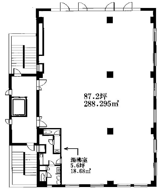 三和第3ビル5F 間取り図