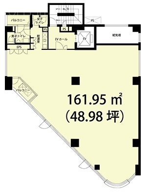 新神楽坂ビル2F 間取り図