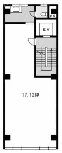 銀座花の木ビル4F 間取り図