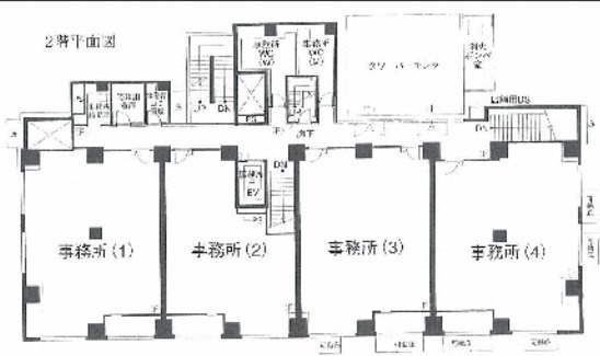 パークホームズ横浜山下公園ビル2F 間取り図