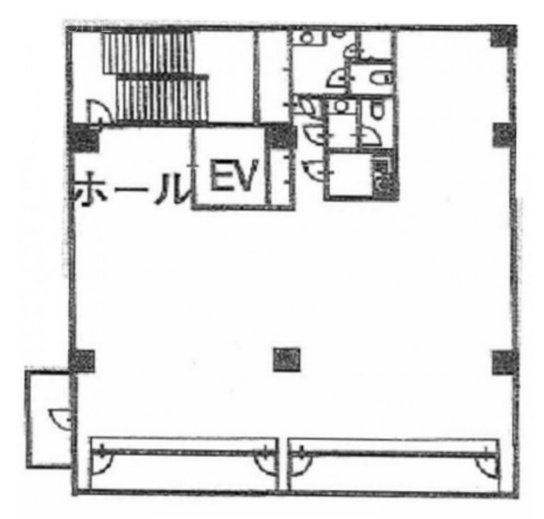 神田INビル6F 間取り図