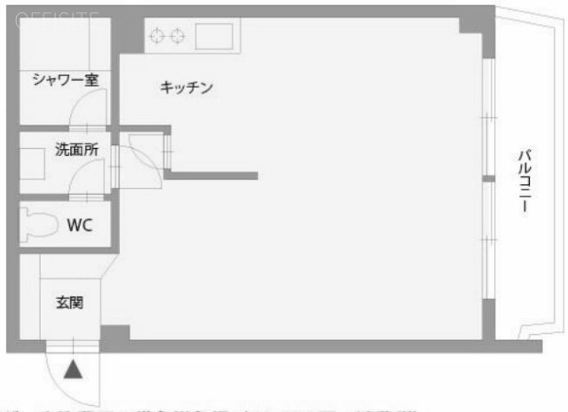 テラス小森303 間取り図