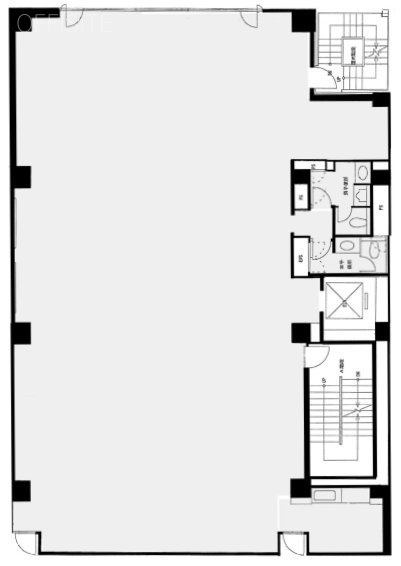 Daiwa神田美倉町ビル3F 間取り図