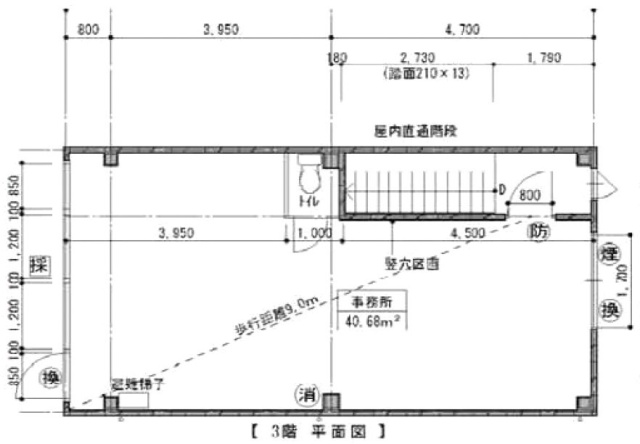 マガザン御徒町ビル3F 間取り図