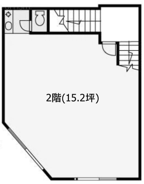 胡摩﨑ビル2F 間取り図