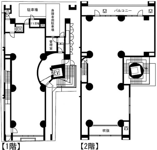 VORT青山1丁目Dual’s1F～2F 間取り図