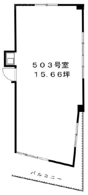 千石屋ビル503 間取り図
