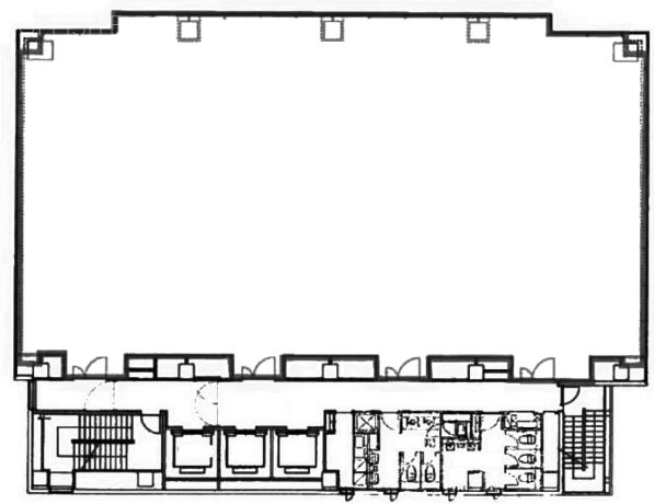 明産西新橋ビル8F 間取り図