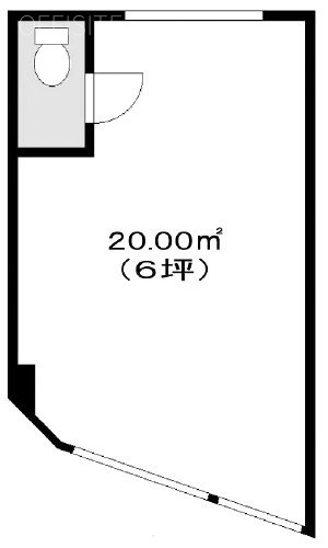 コーポ丸茂ビル1F 間取り図