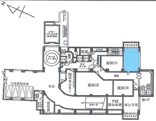 飛栄九段北ビルB02 間取り図