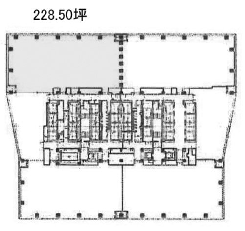 虎ノ門ヒルズステーションタワー16F 間取り図