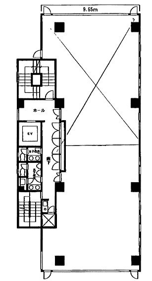 SAビル8F 間取り図