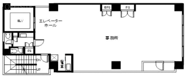 平成本社海岸ビル4F 間取り図