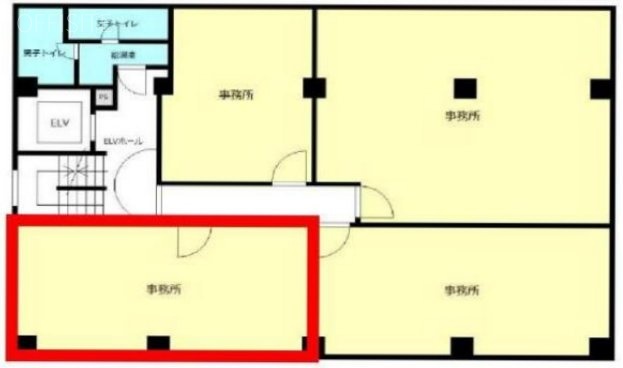 井門八重洲通りビル401 間取り図