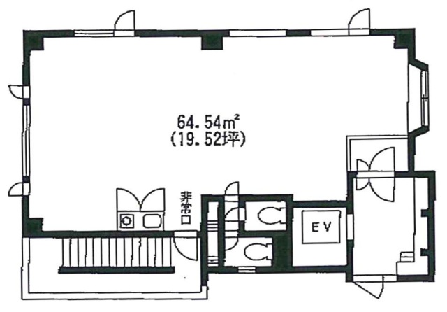 SDAビル2F 間取り図