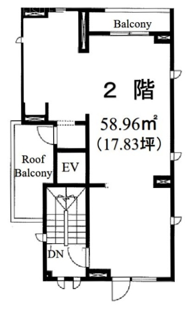 Murata Building2F 間取り図