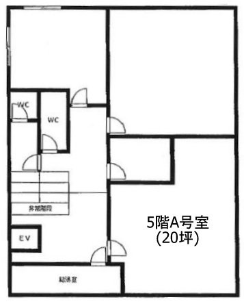 四谷SCビルA 間取り図