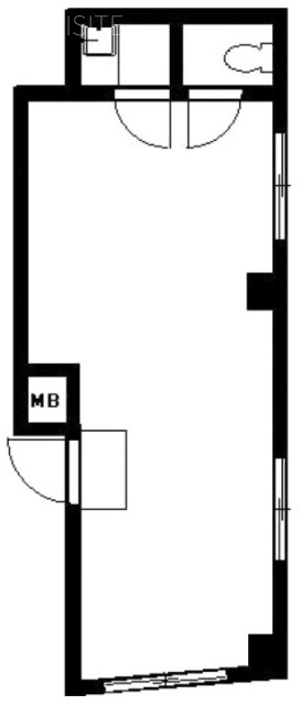 真野ビル5F 間取り図