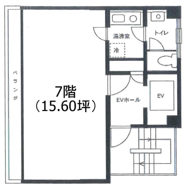 第2須賀ビル7F 間取り図