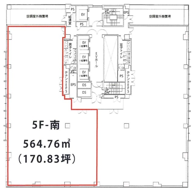 恵比寿ビジネスタワー南 間取り図