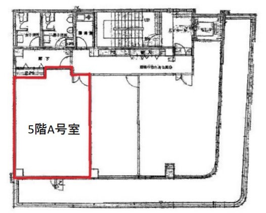 蔵前酒井ビルA 間取り図