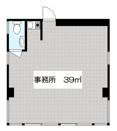 勝間ビル201 間取り図