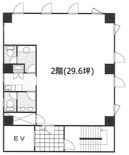 JFBビル2F 間取り図