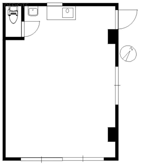 大星マンション101 間取り図