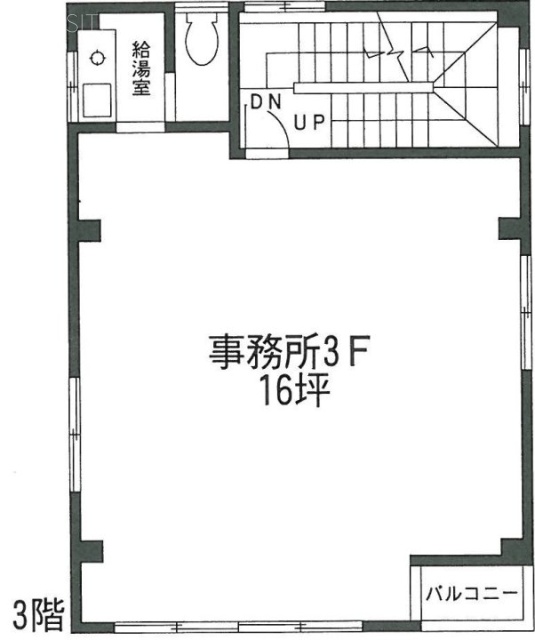 武関ビル3F 間取り図