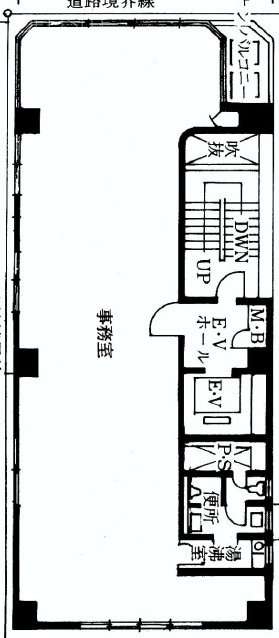 島田ビル2F 間取り図