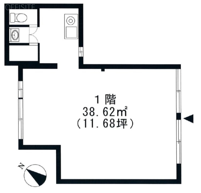 小宮ビル1F 間取り図