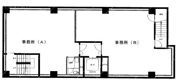 BRICK GATE 茅場町A 間取り図