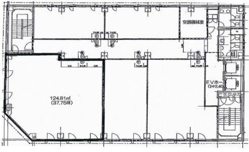 廣和ビル7F 間取り図