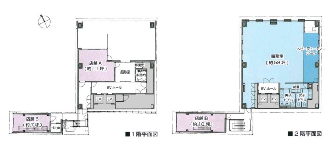マルヒロ日本橋ビルB 間取り図