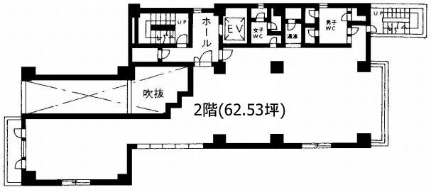 MYビル2F 間取り図